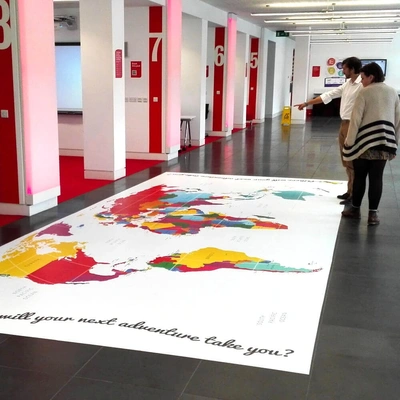 Indoor Floor Vinyl Material