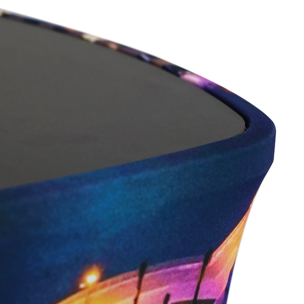 Stretch Fabric Counter Rectangle Detail Top Corner