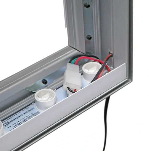Premium SEG Wall Mounted Lightbox - Lights Inside